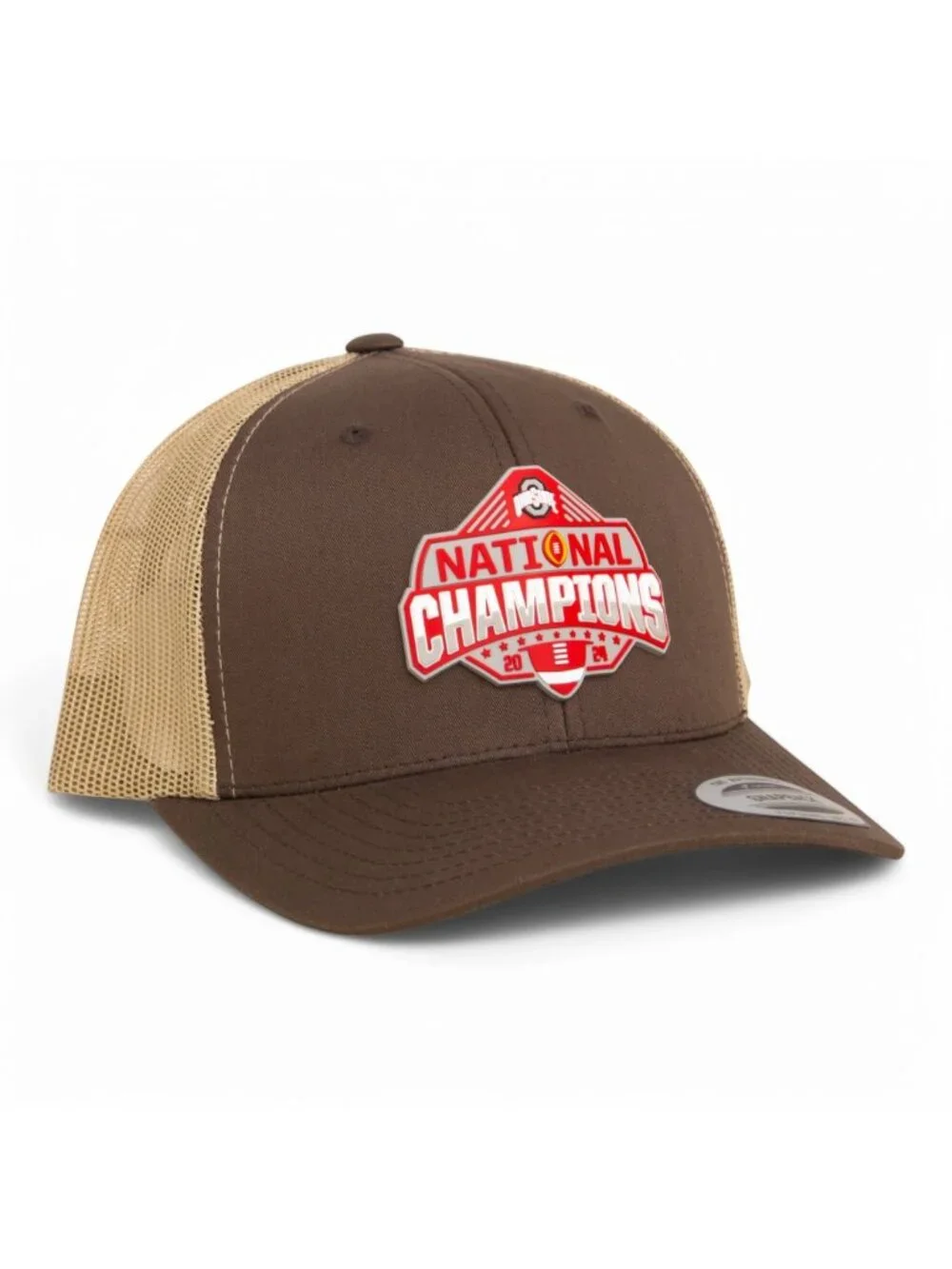 Ohio State Buckeyes 2024 CFP National Champions YP Classic Snapback Trucker Hat